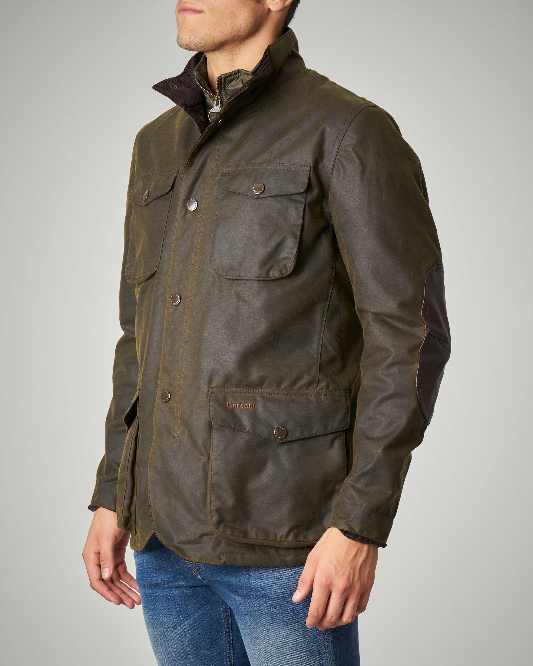trench barbour uomo