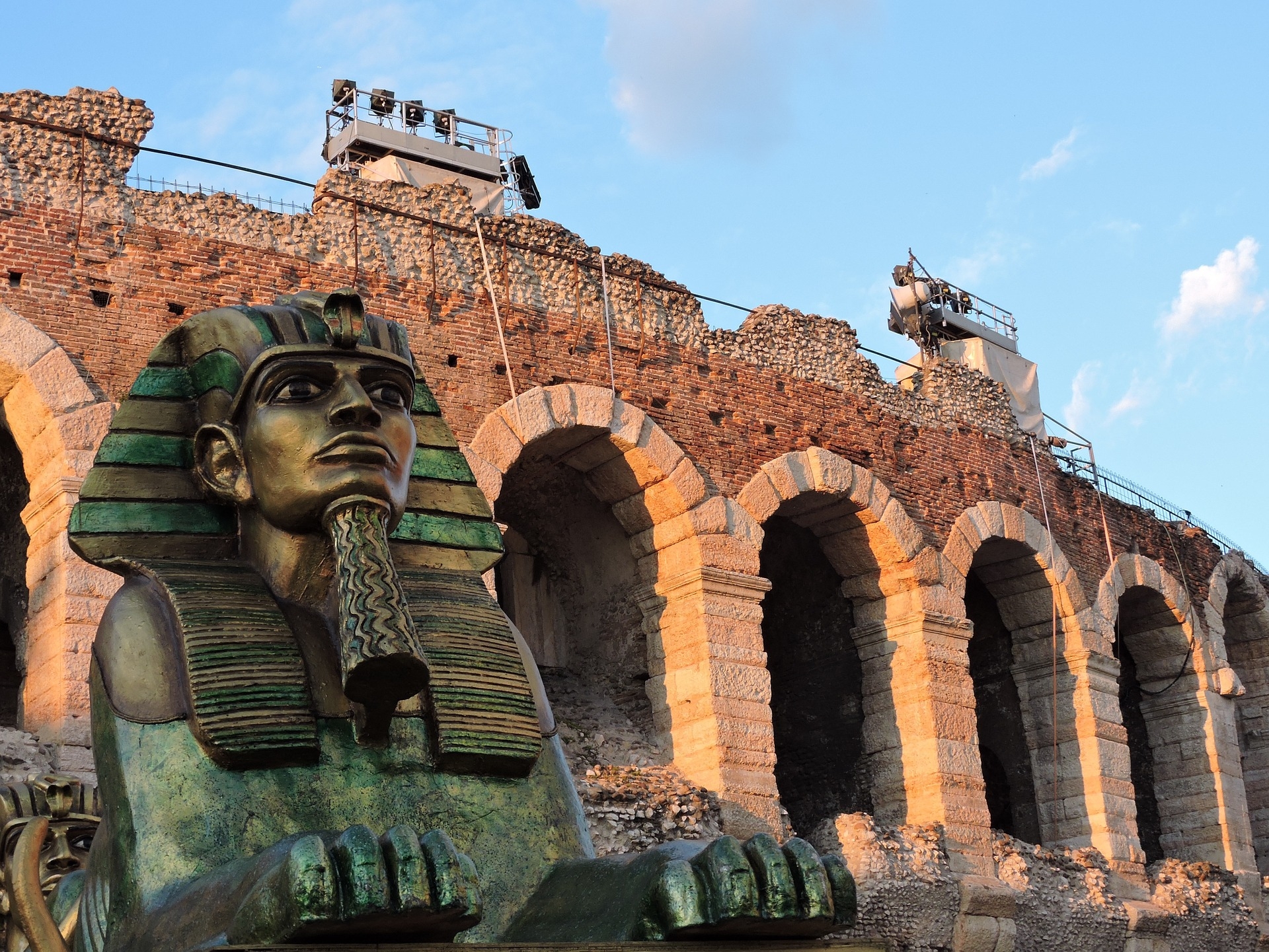 aida all'arena: weekend a verona