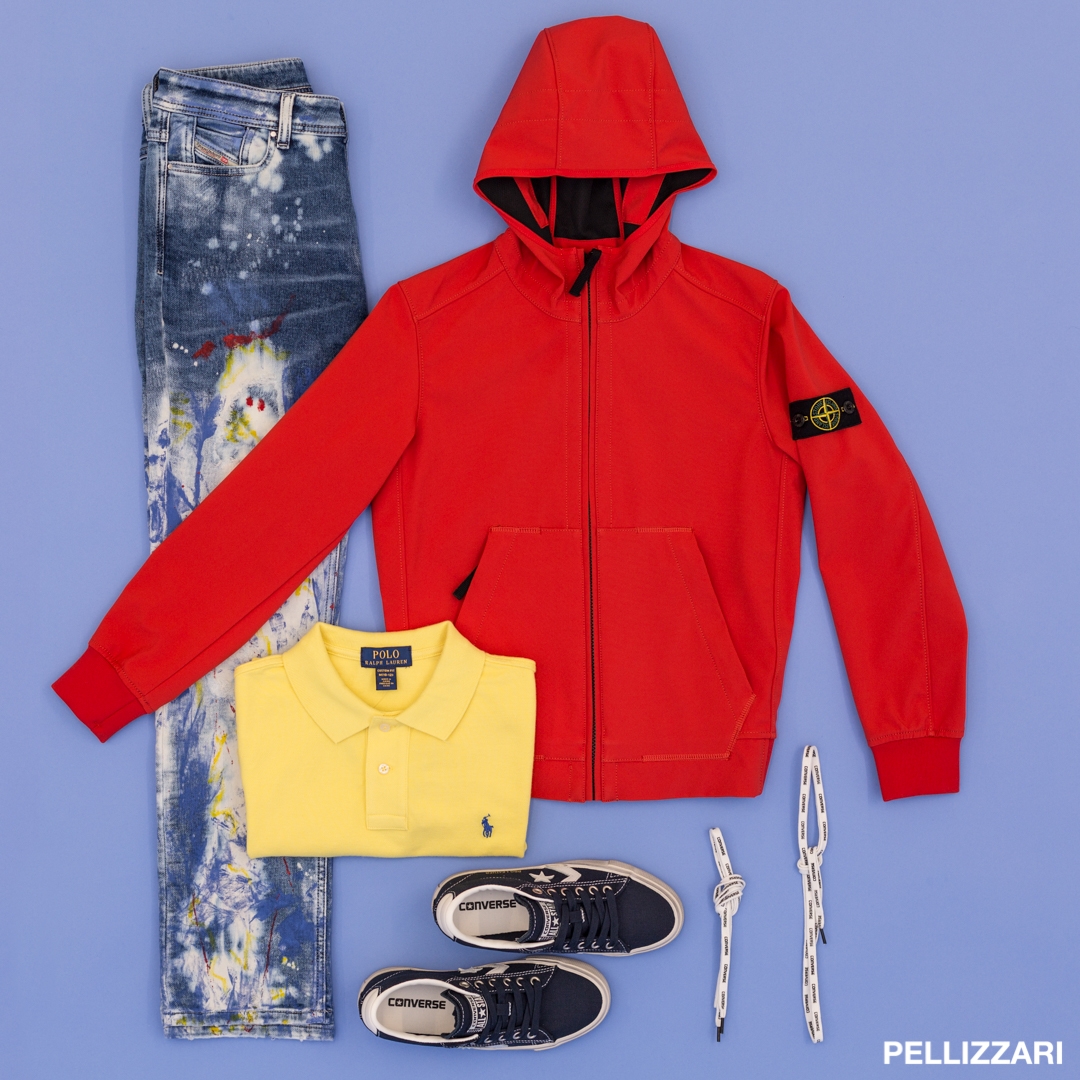 look colorato per lui