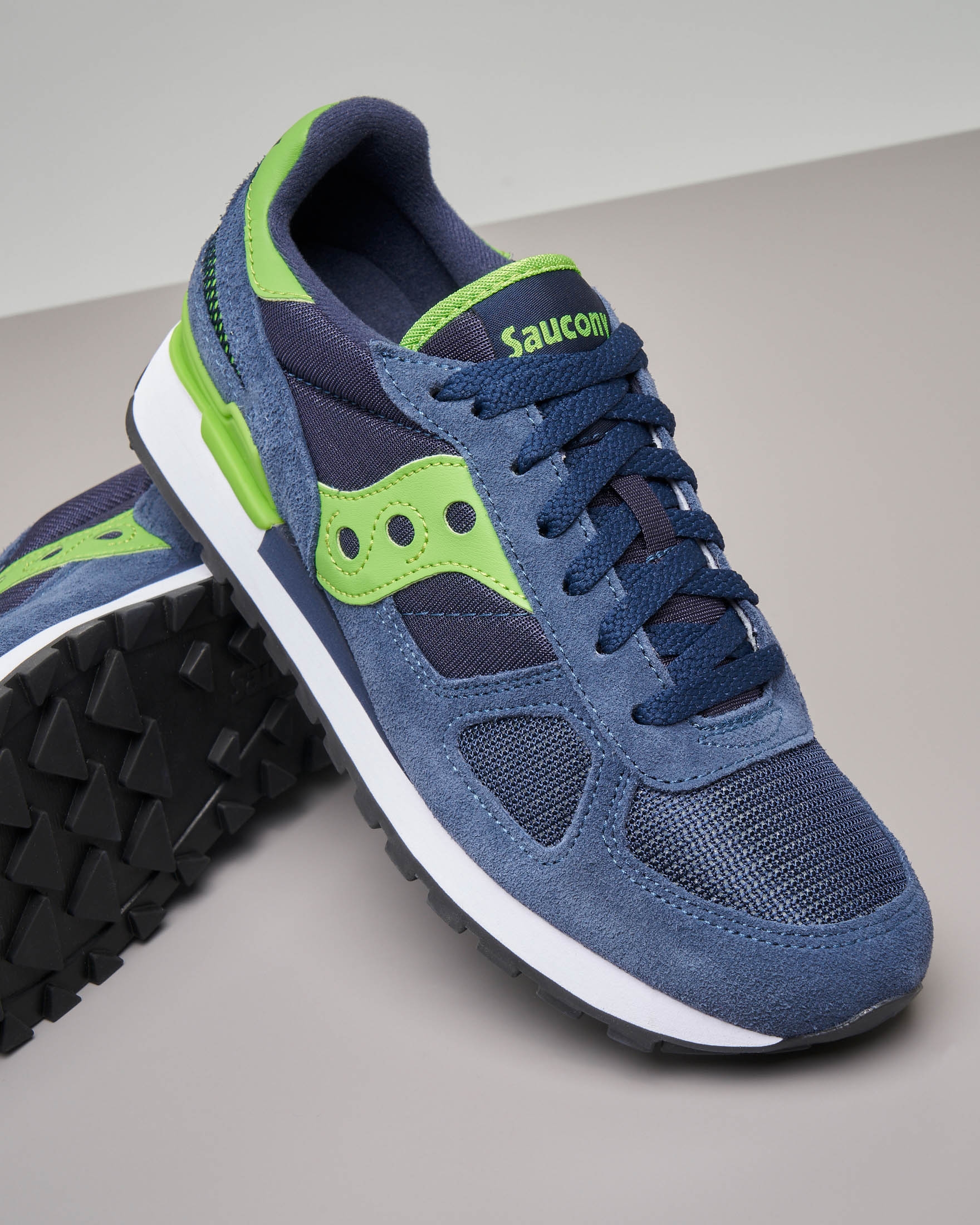 saucony blu verdi