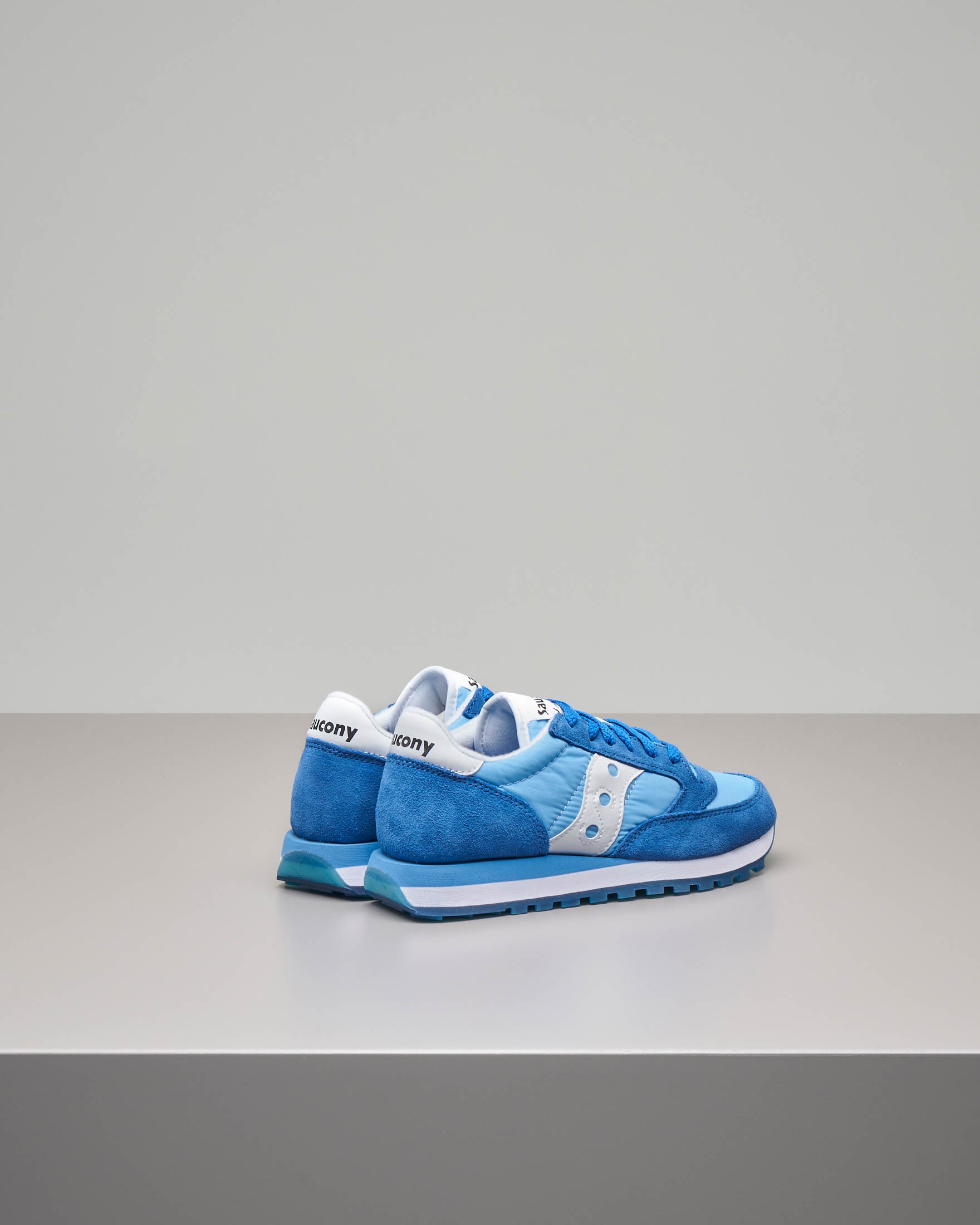 saucony grigie e azzurre