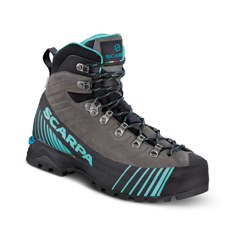 RIBELLE OD WMN   -   Lightweight for fast and light mountaineering, via ferratas   -   Titanium-Aqua