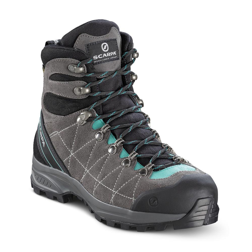 R-EVO(LUTION) GTX WMN   -   Trekking media difficoltà , camminate estive   -   Titanium-Green Blue