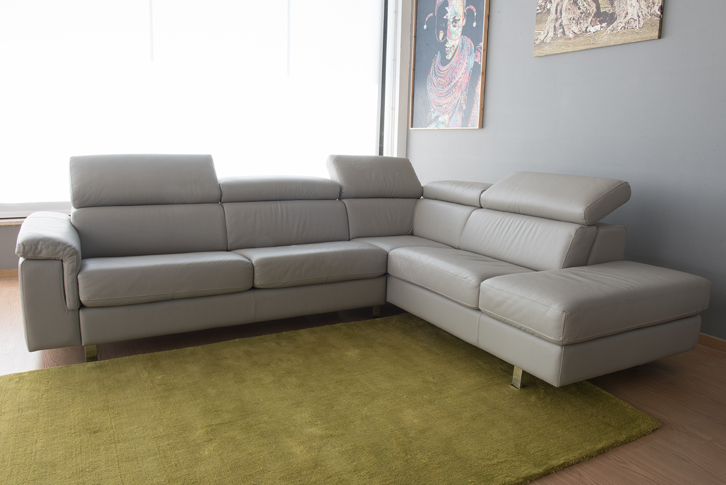 Divano Letto 3 Posti In Pelle