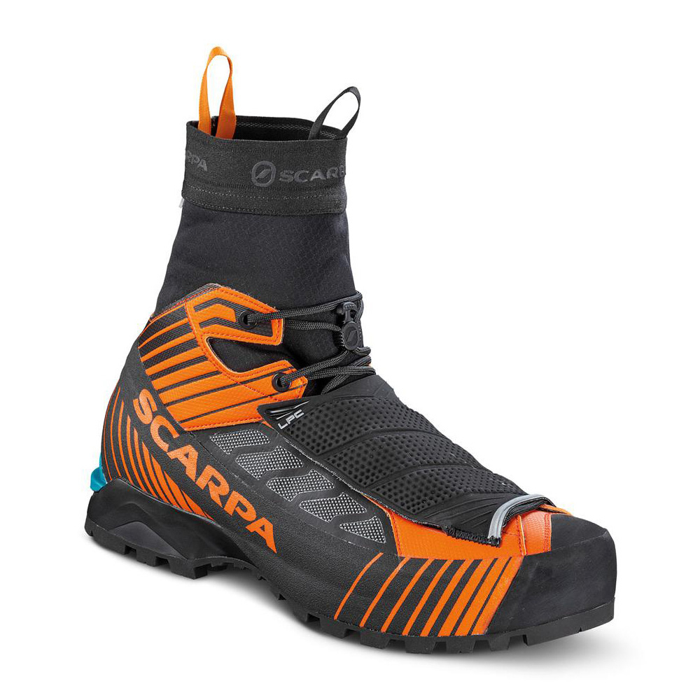 RIBELLE TECH OD   -   Ultra-lightwetght for fast tecnical alpinism   -   Black-Orange