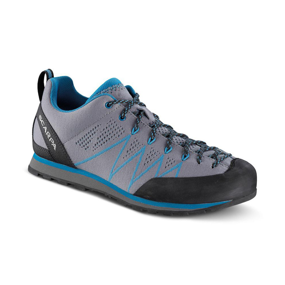 CRUX AIR   -   Avvicinamento tecnico, scarpa leggera   -   Smoke-Lake Blue