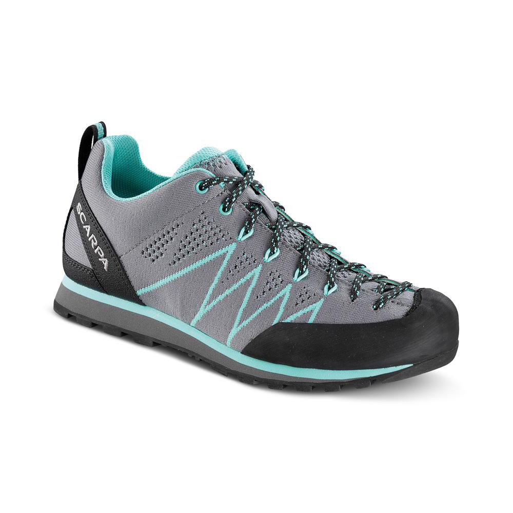 CRUX AIR WMN   -   Avvicinamento tecnico, scarpa leggera   -   Smoke-Ice Green
