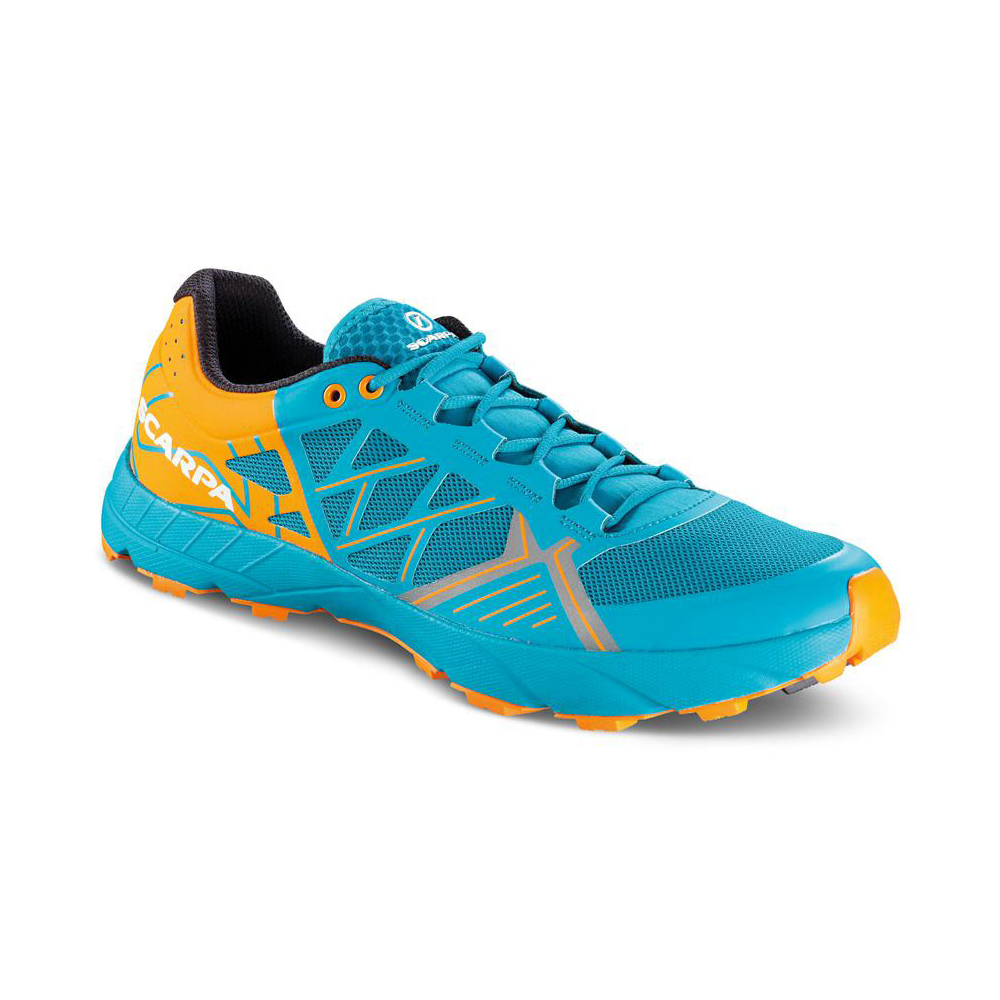 SPIN   -   Trail running, leggera e grip notevole   -   Sea-Bright Orange