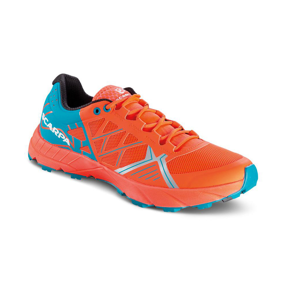 SPIN  WMN   -   Trail running, leggera e grip notevole   -   Bright Red-Sea