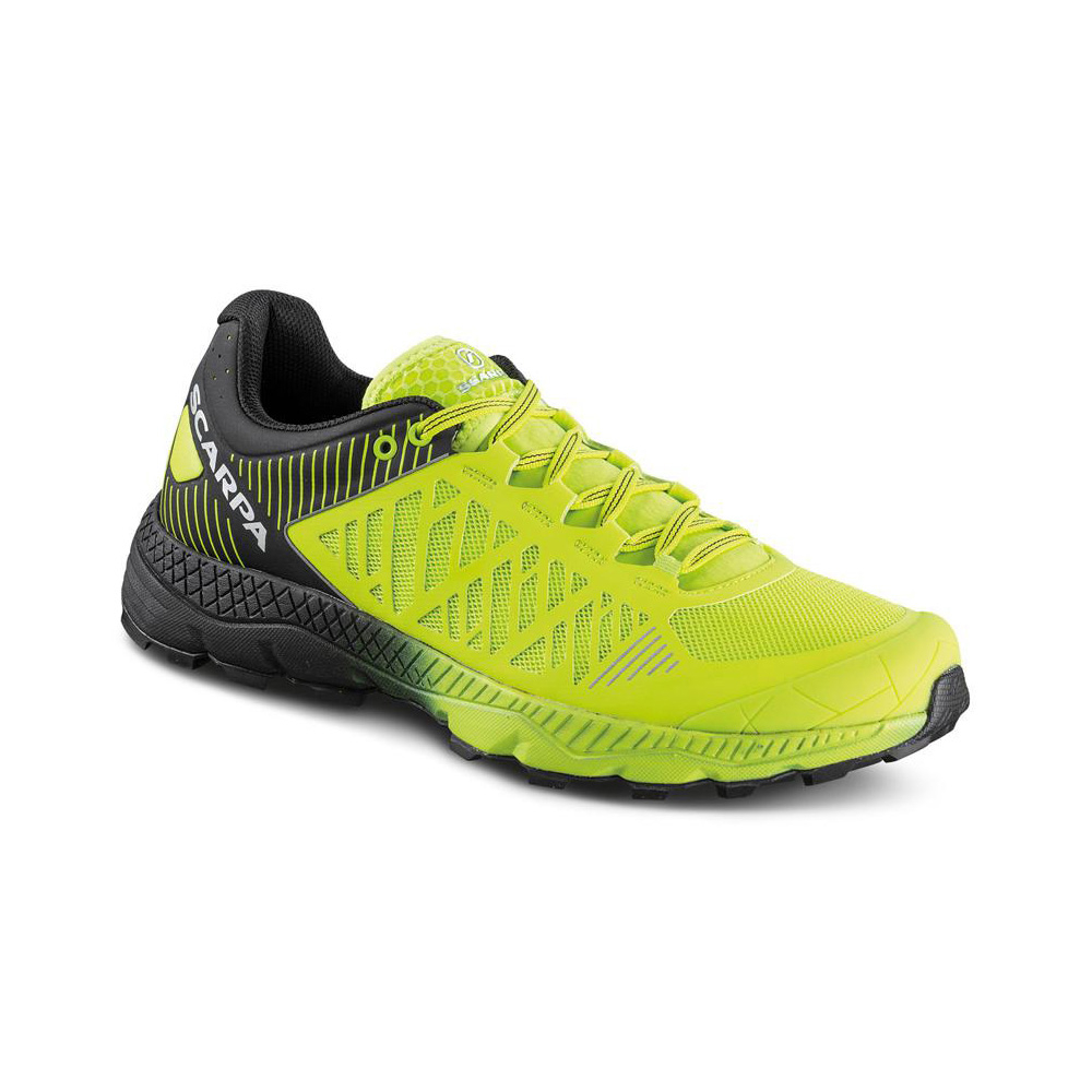 SPIN ULTRA     -   Trail Running per lunghe distanze   -   Acid Lime-Black