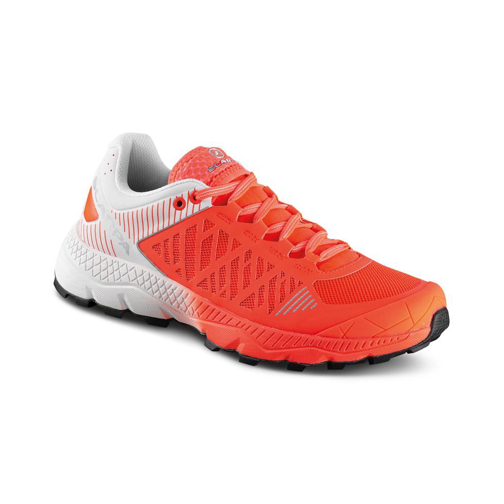 SPIN ULTRA WMN    -   Trail Running per lunghe distanze   -   Bright Red-White