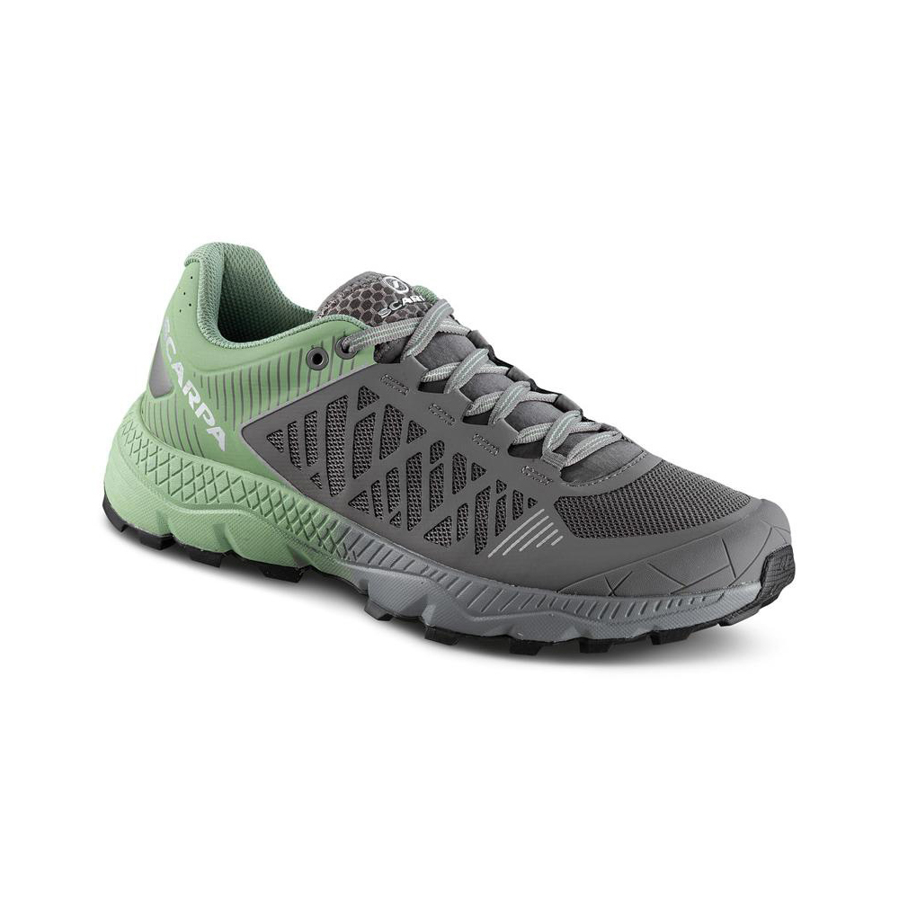 SPIN ULTRA WMN    -   Trail Running per lunghe distanze   -   Shark-Mineral Green
