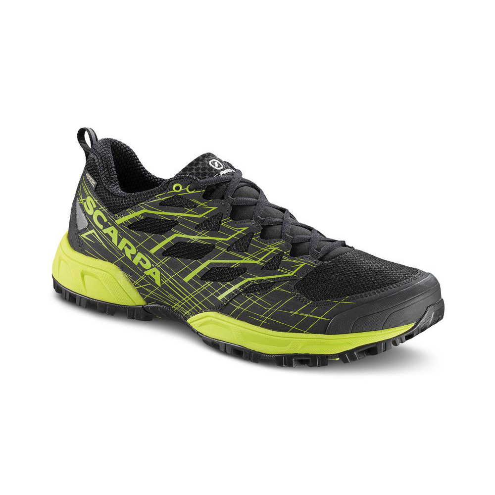 NEUTRON 2 GTX   -   Trail Running gare lunghe, Impermeabile   -   Black-Green Tender