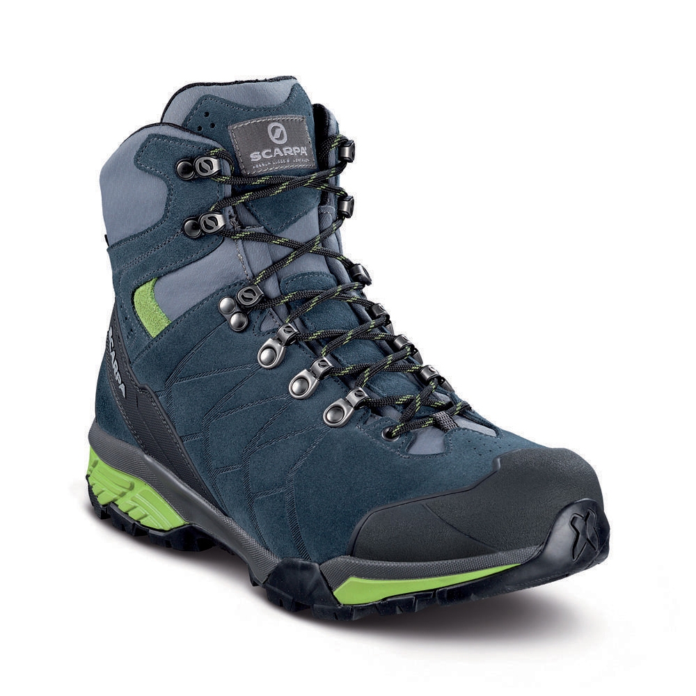 ZG TREK GTX   -   Trekking per escursioni veloci, leggero, Impermeabile   -   Ottanio-Gray-Spring