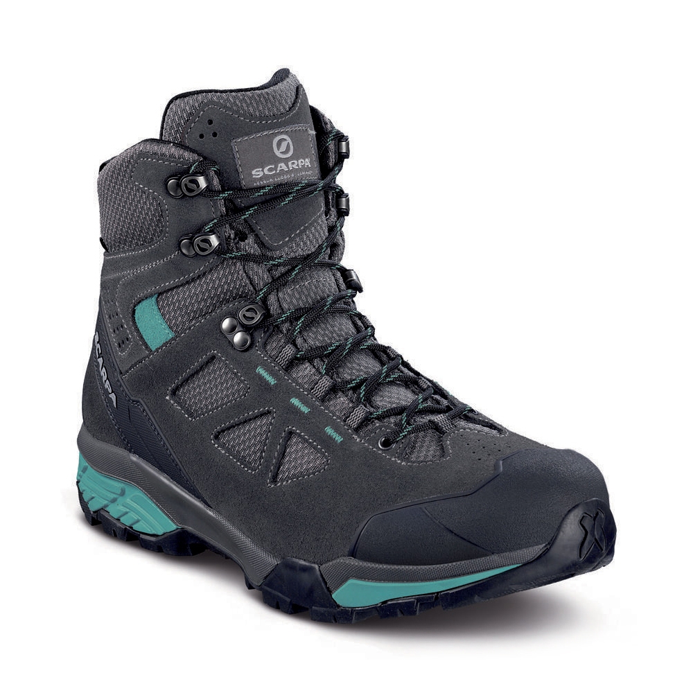 ZG LITE GTX WMN   -   Trekking per sentieri sterrati, leggero, Impermeabile   -   Dark Gray-Lagoon