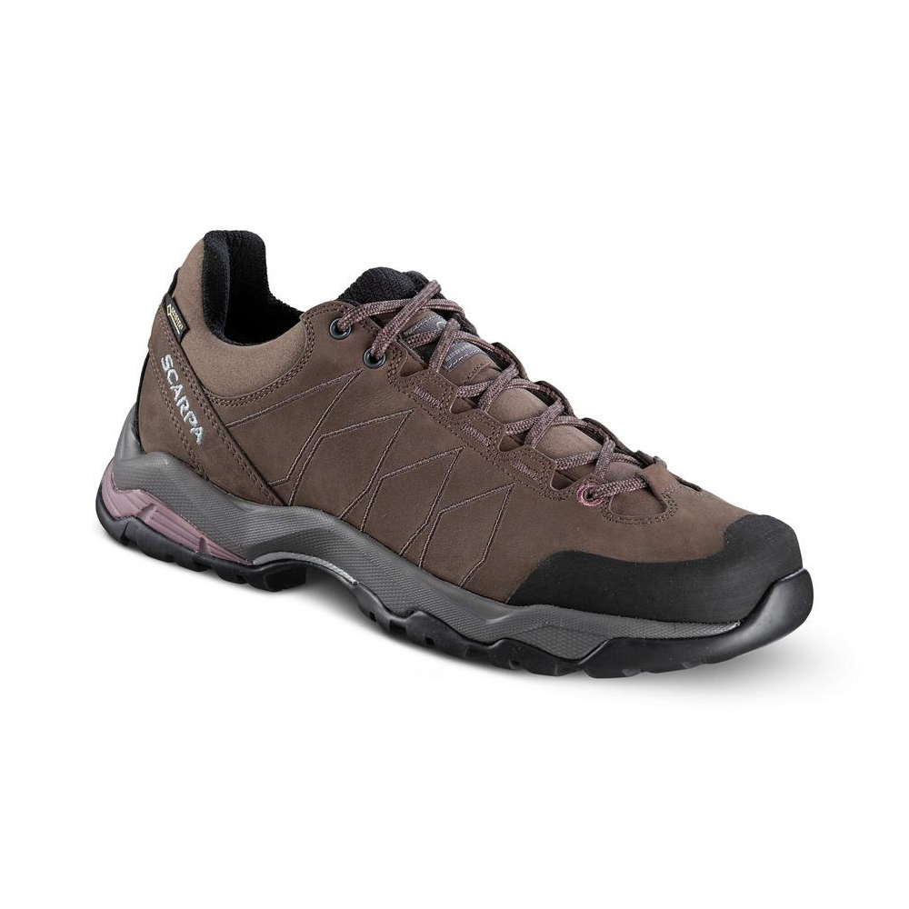 MORAINE PLUS GTX WMN   -   Hikinh su terreni misti, lunghe camminate, Impermeabile   -   Charcoal-Dark Plum