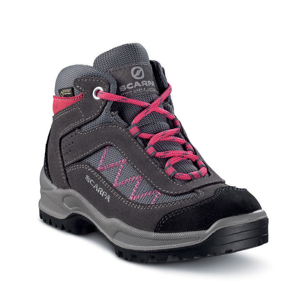 MISTRAL KID GTX   -   Camminate sentieri sterrati e nei boschi, Impermeabile   -   Smoke-Fuxia