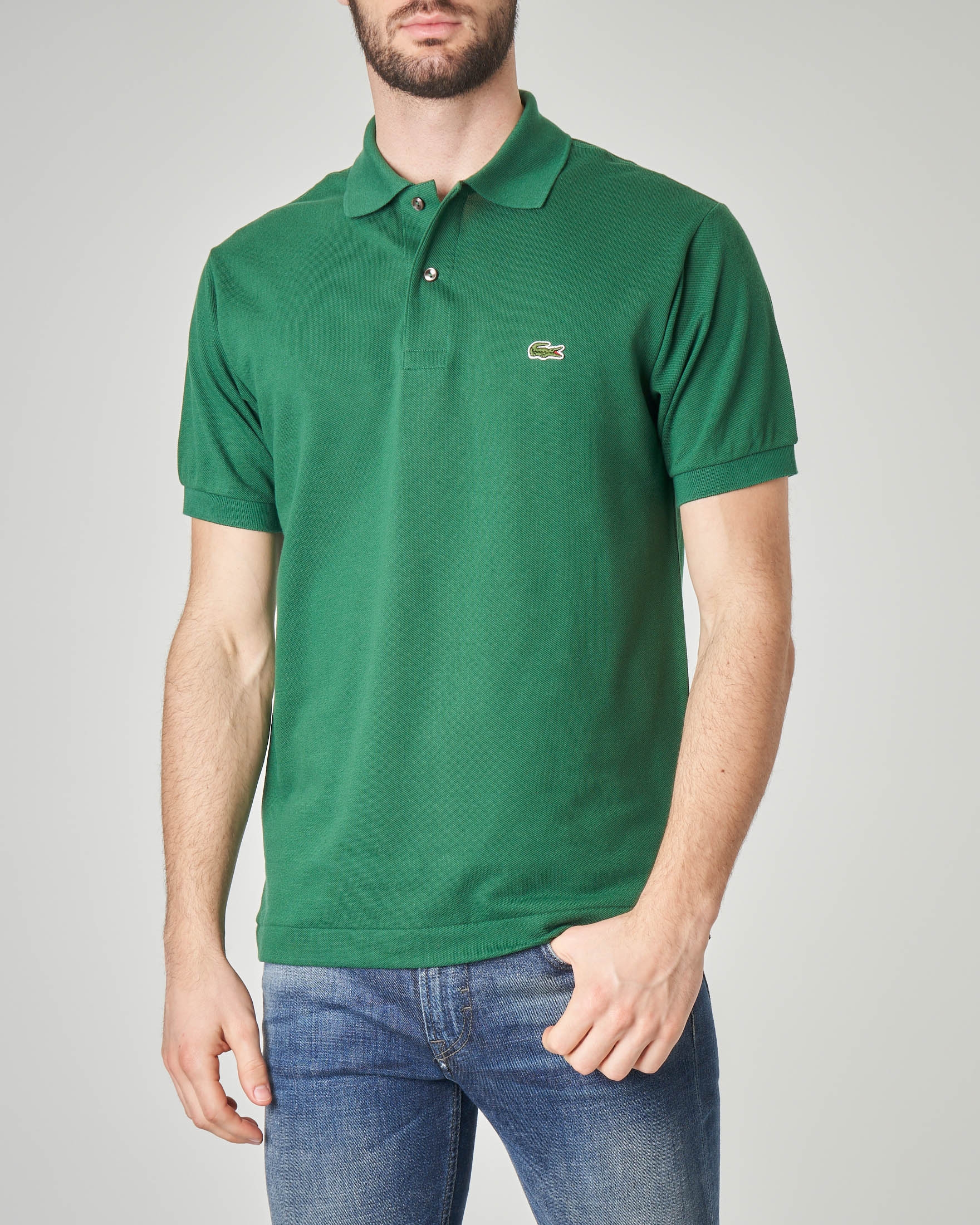 Polo lacoste hotsell verde militare