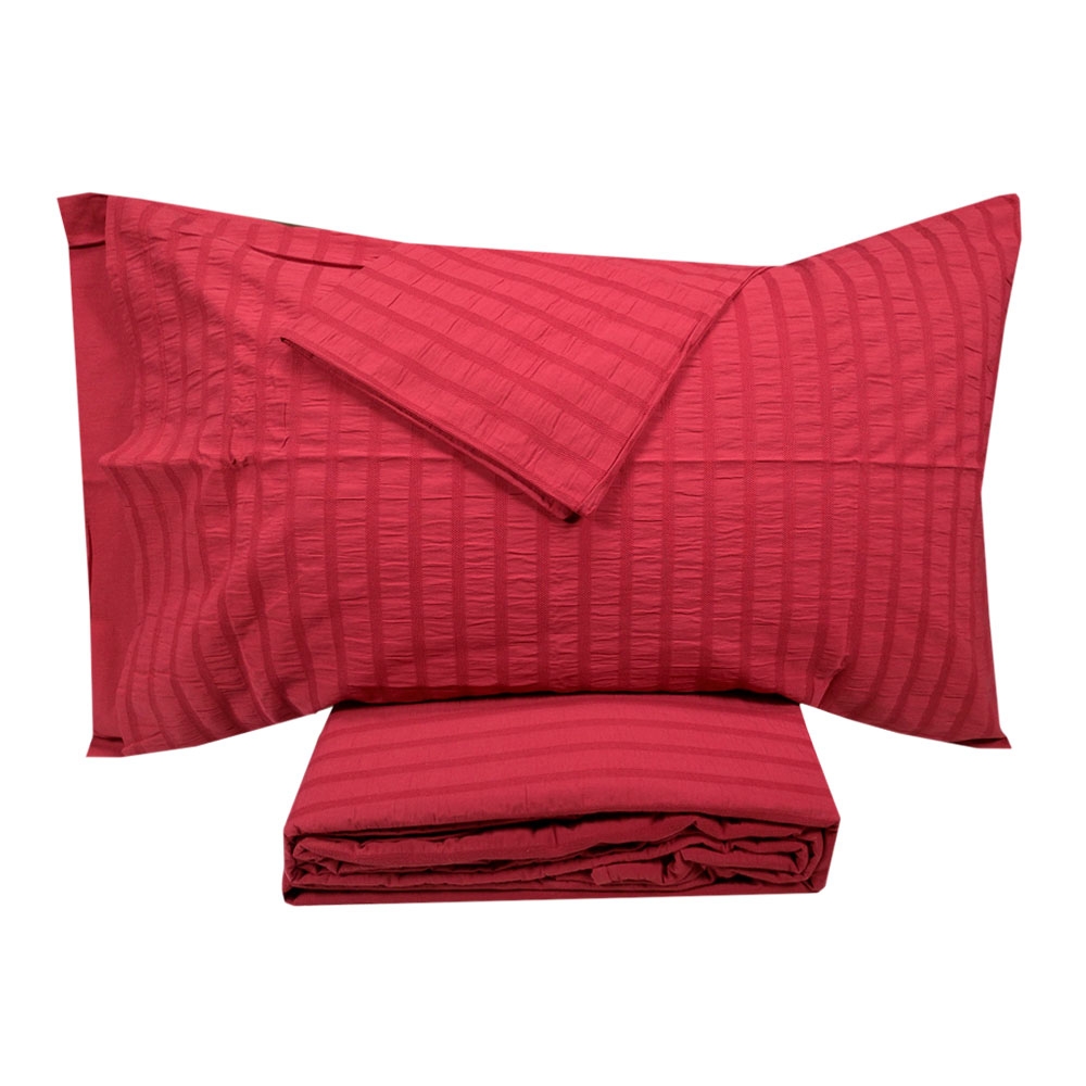 Helsinki double duvet cover set solid color embossed effect various colors