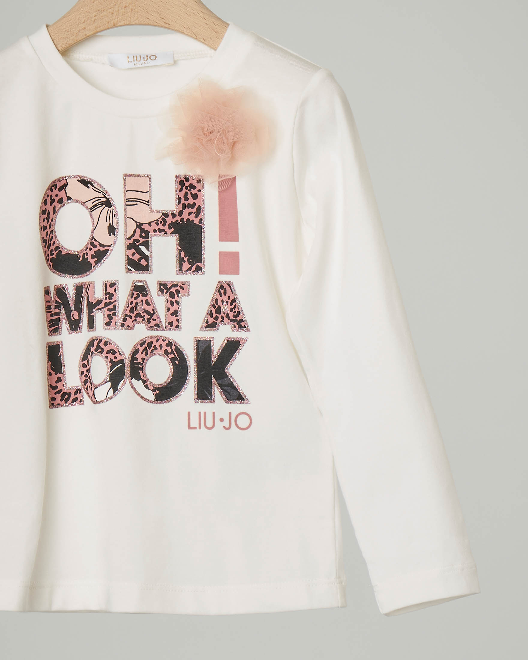 t shirt bianca girocollo