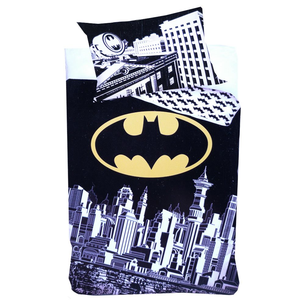 Completo lenzuola Batman DC Comics per letto Singolo J271