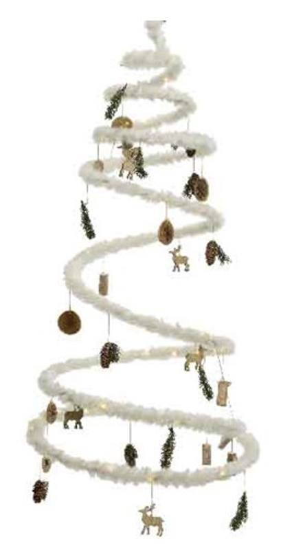 KAEMINGK_Albero_Spirale_Decorazioni_Led_Bianco_Caldo