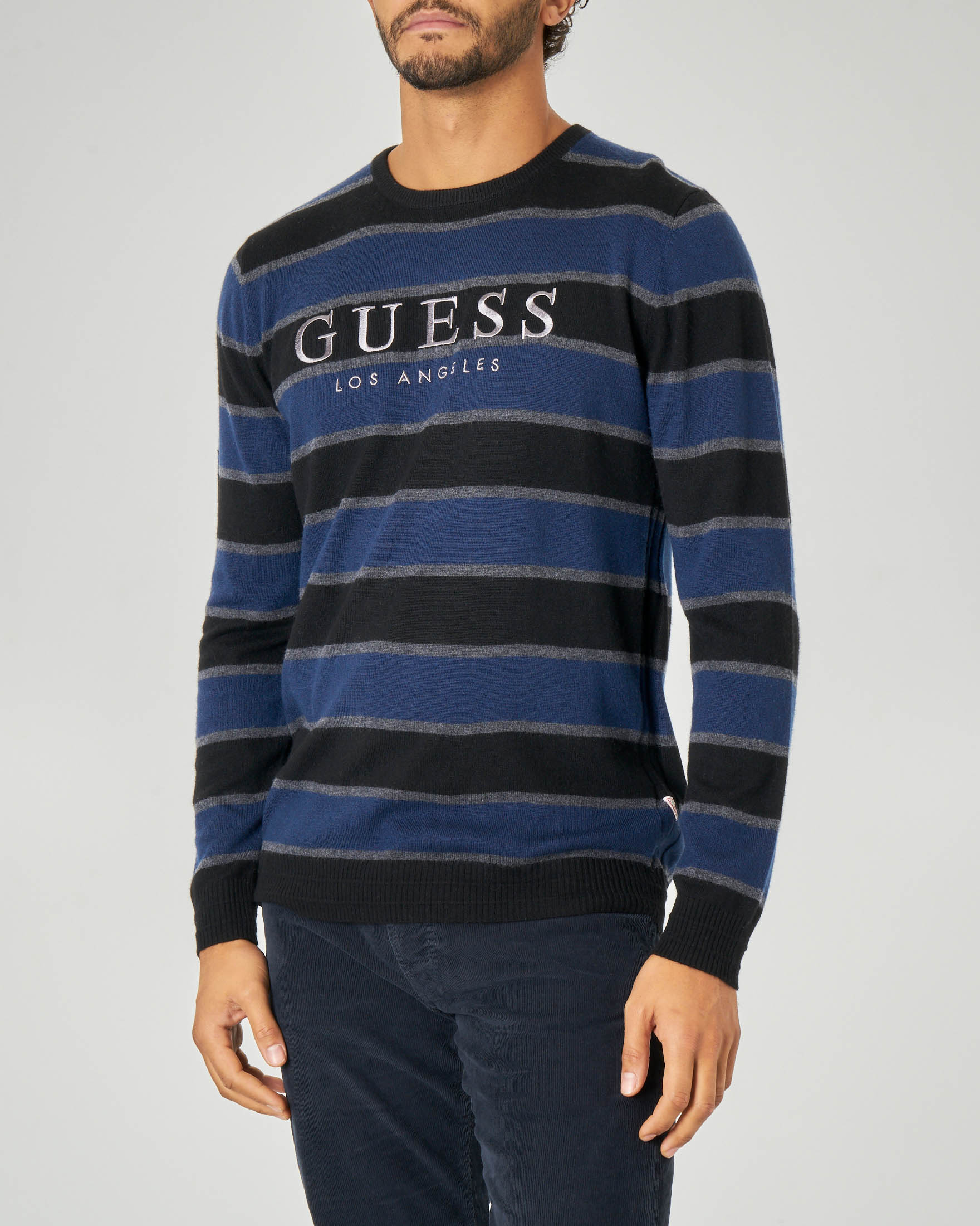 guess maglia a righe