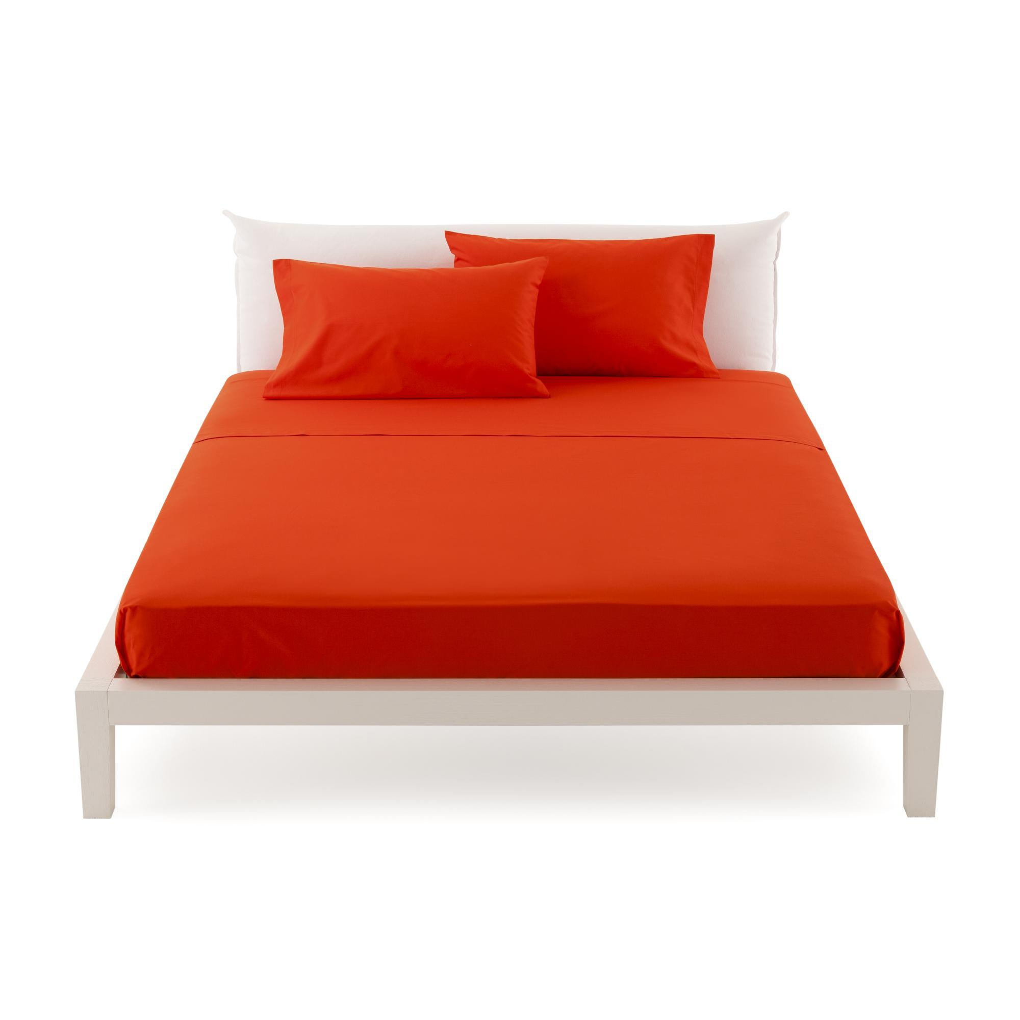 Lenzuola di sopra piazza e mezza 180x280 Bassetti TIME tinta unita