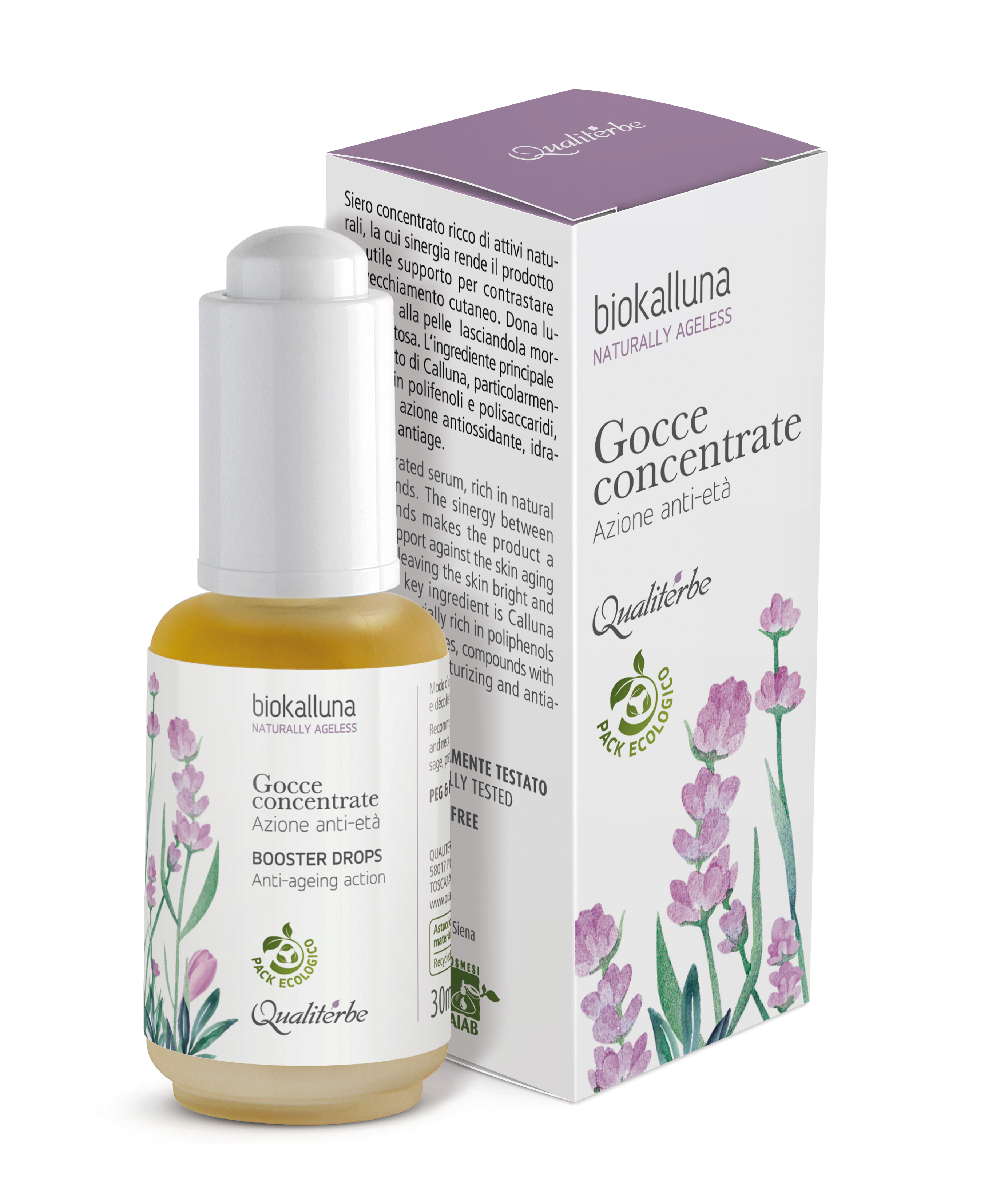 Gocce Concentrate 30 ml Azione Intensiva Antietà Biokalluna