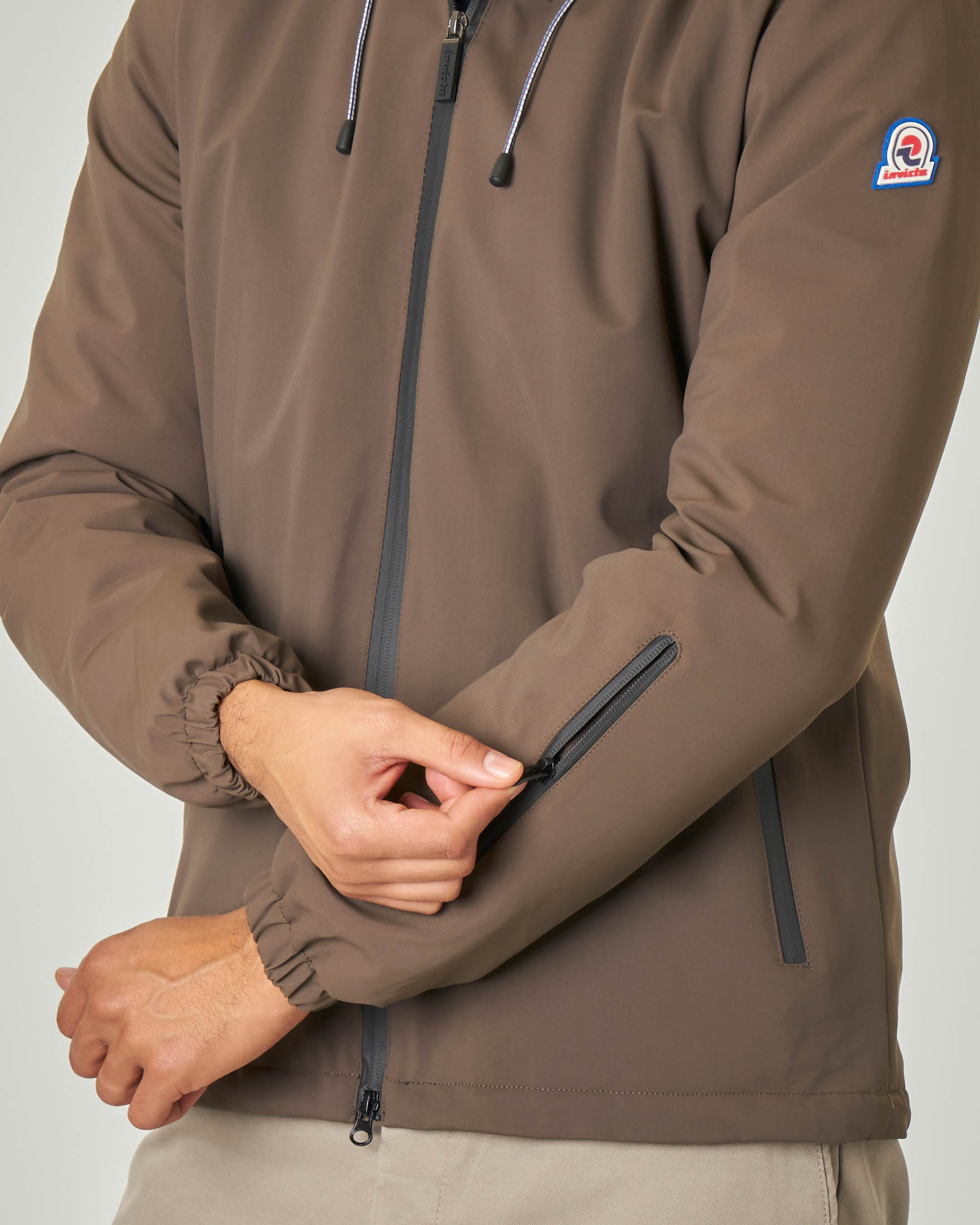 Giacca Batik Con Cappuccio Giacca Uomo Lana E Pile Stile Hippie Batik Patchwork Con 1157287