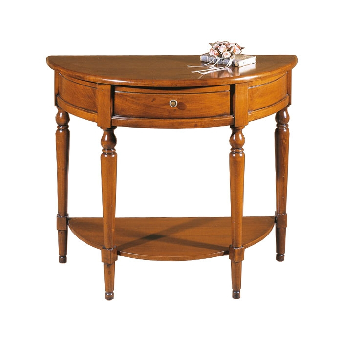 Consola medialuna clásica de recibidor | Prixdoo.com