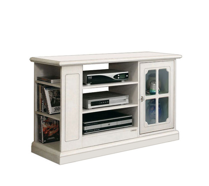 Mueble tv pequeño en madera y estantes | Prixdoo.com