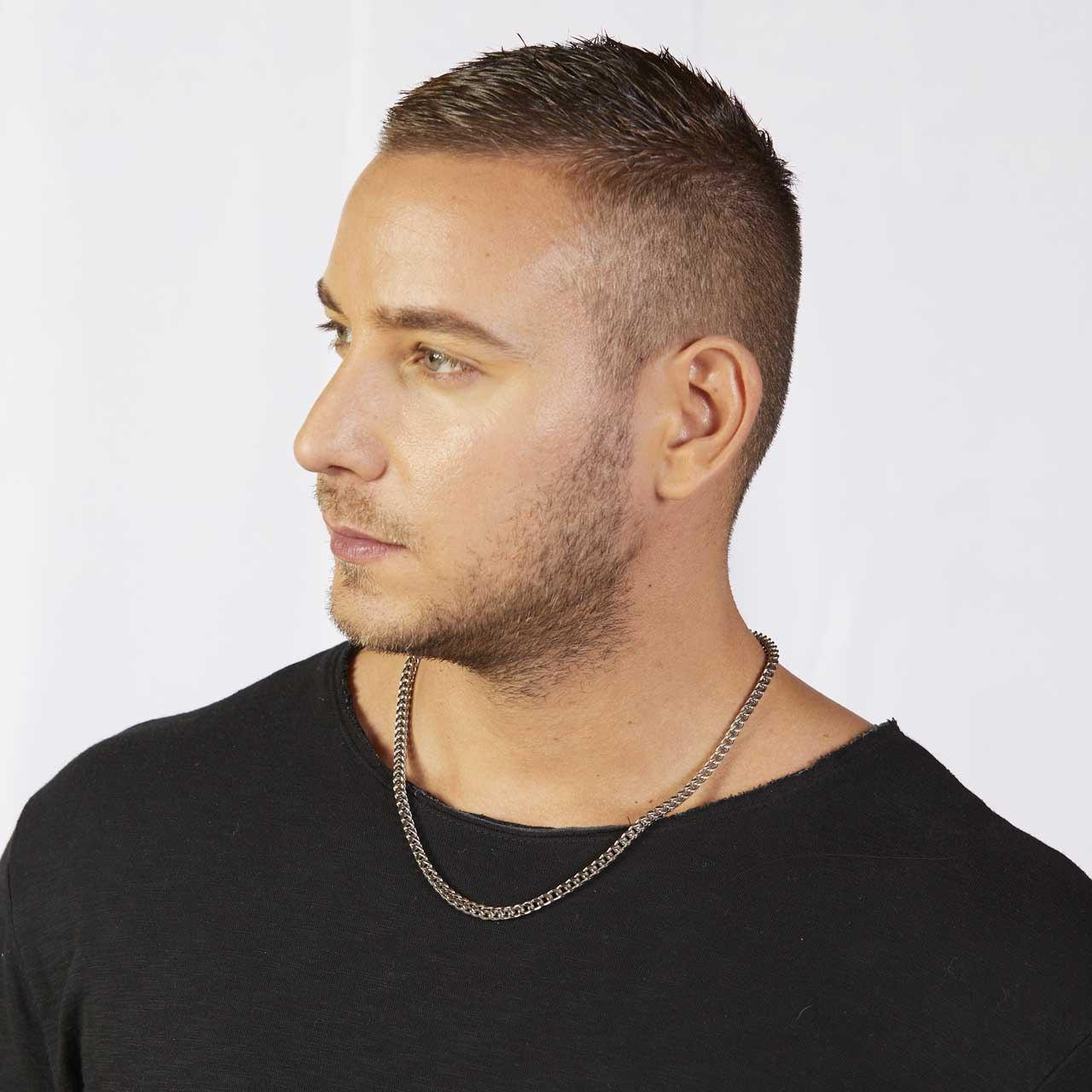 Pesante Motociclista 9.5 MM Carburo Di Tungsteno Uomo Collana - Foto 13