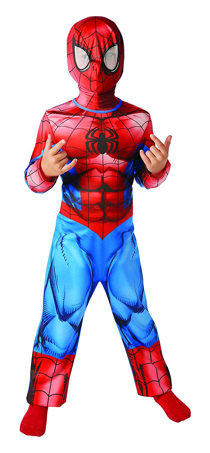 Costume Da Bagno Bambino Spiderman 2 Pezzi - Pantaloncini Con Elastico In Vita, 100% Poliestere (Marvel Ufficiale) - Foto 6