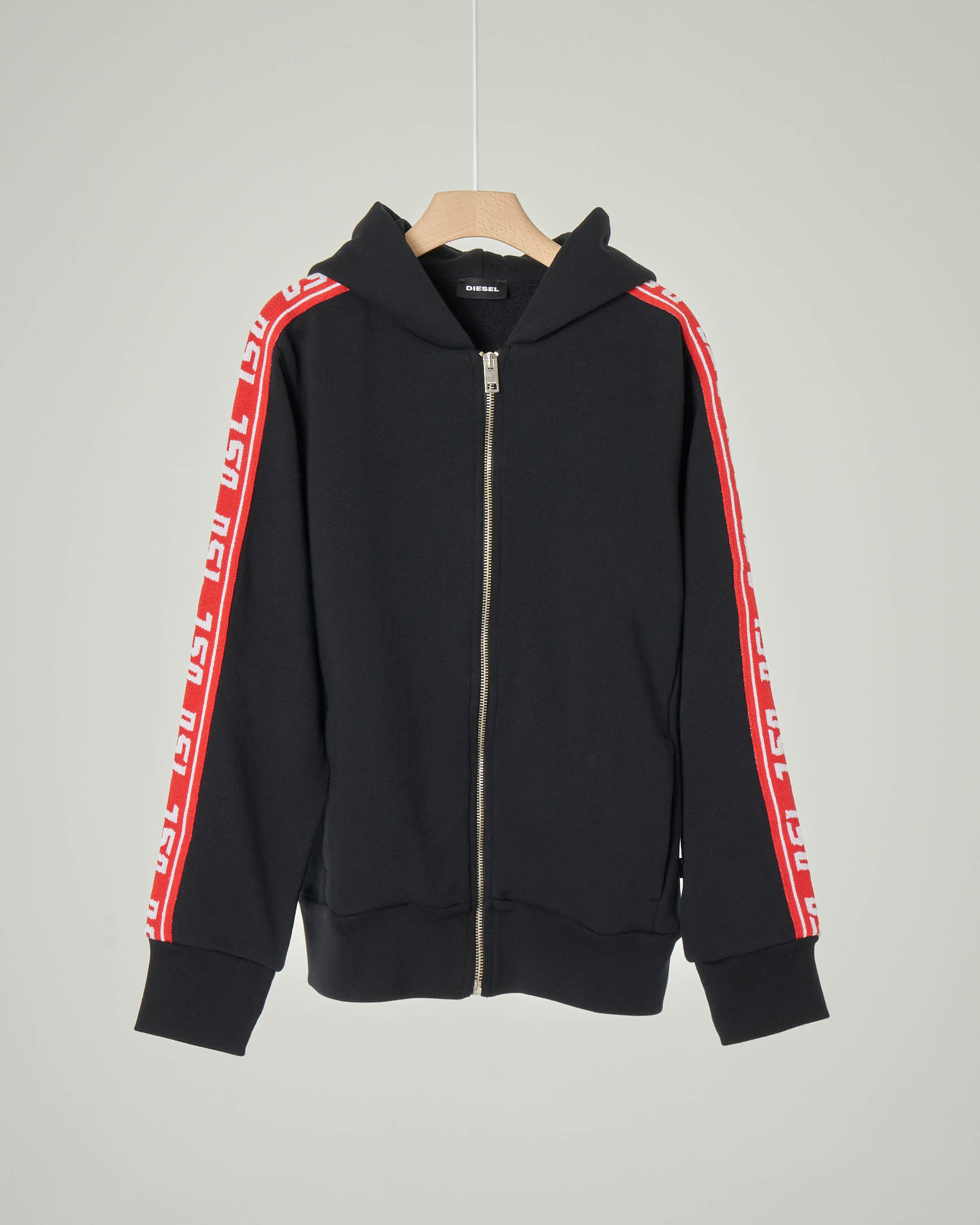 felpe rosse con cappuccio