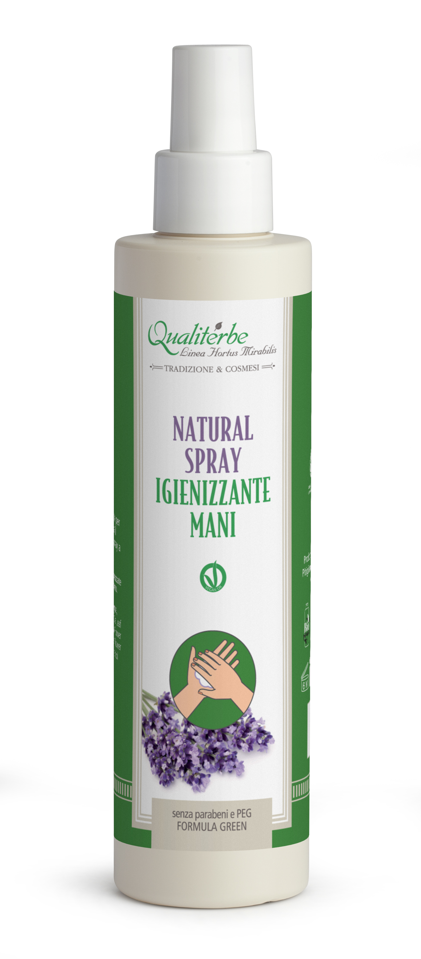 Natural Spray Igienizzante Mani 200ml 100% Naturale