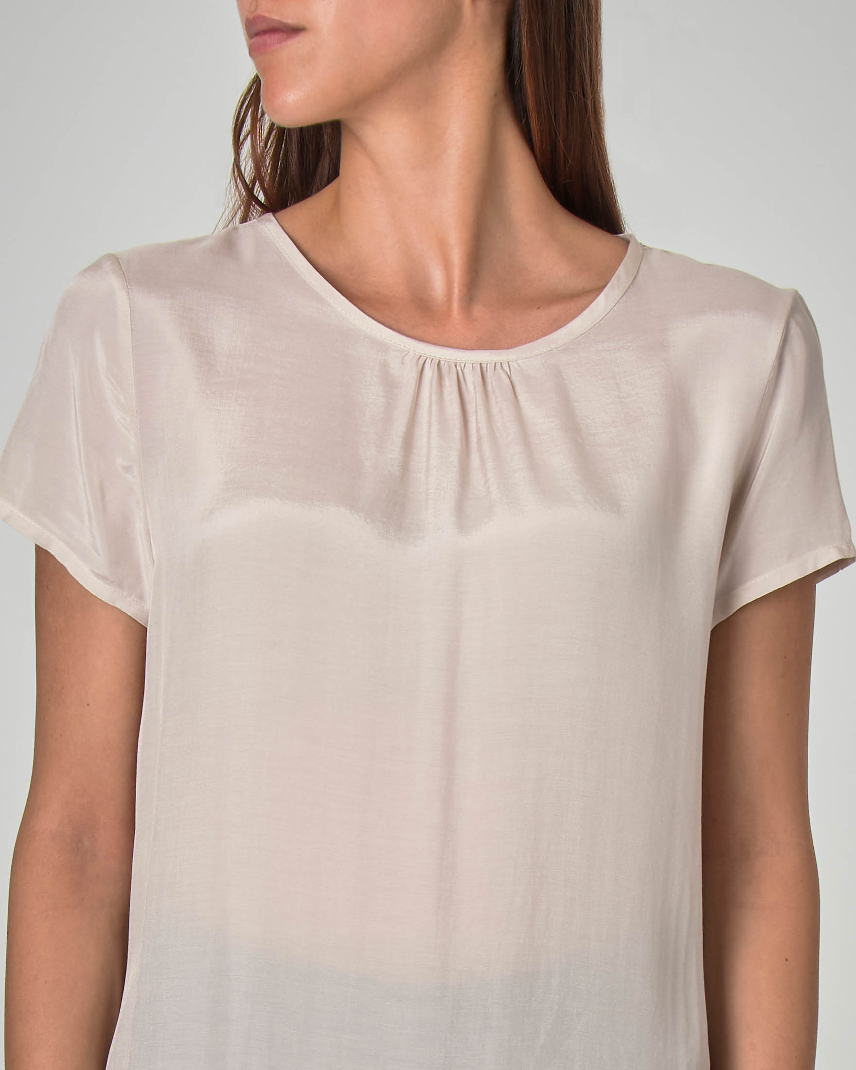 blusa a maniche corte