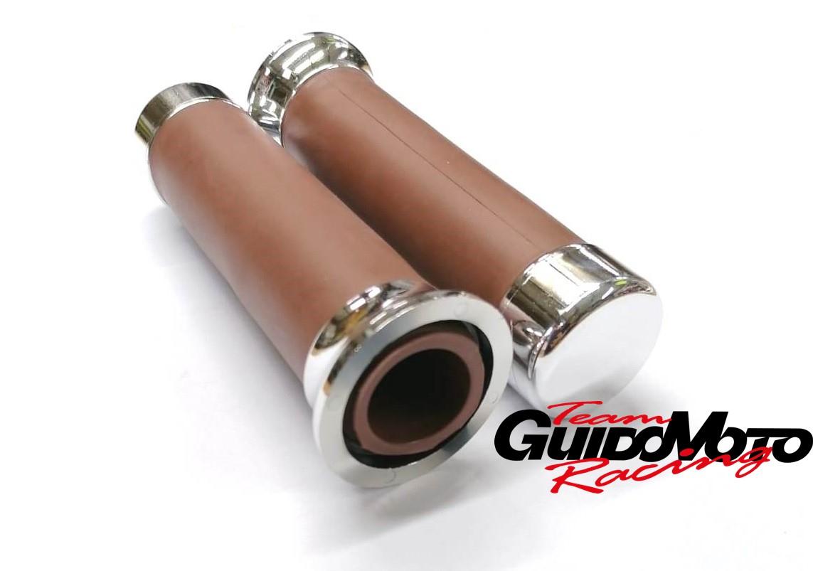 Manopole Borchie Cromate Per Vespa PX 125/150/200 | Gomma Resistente, Design Accattivante - Foto 9