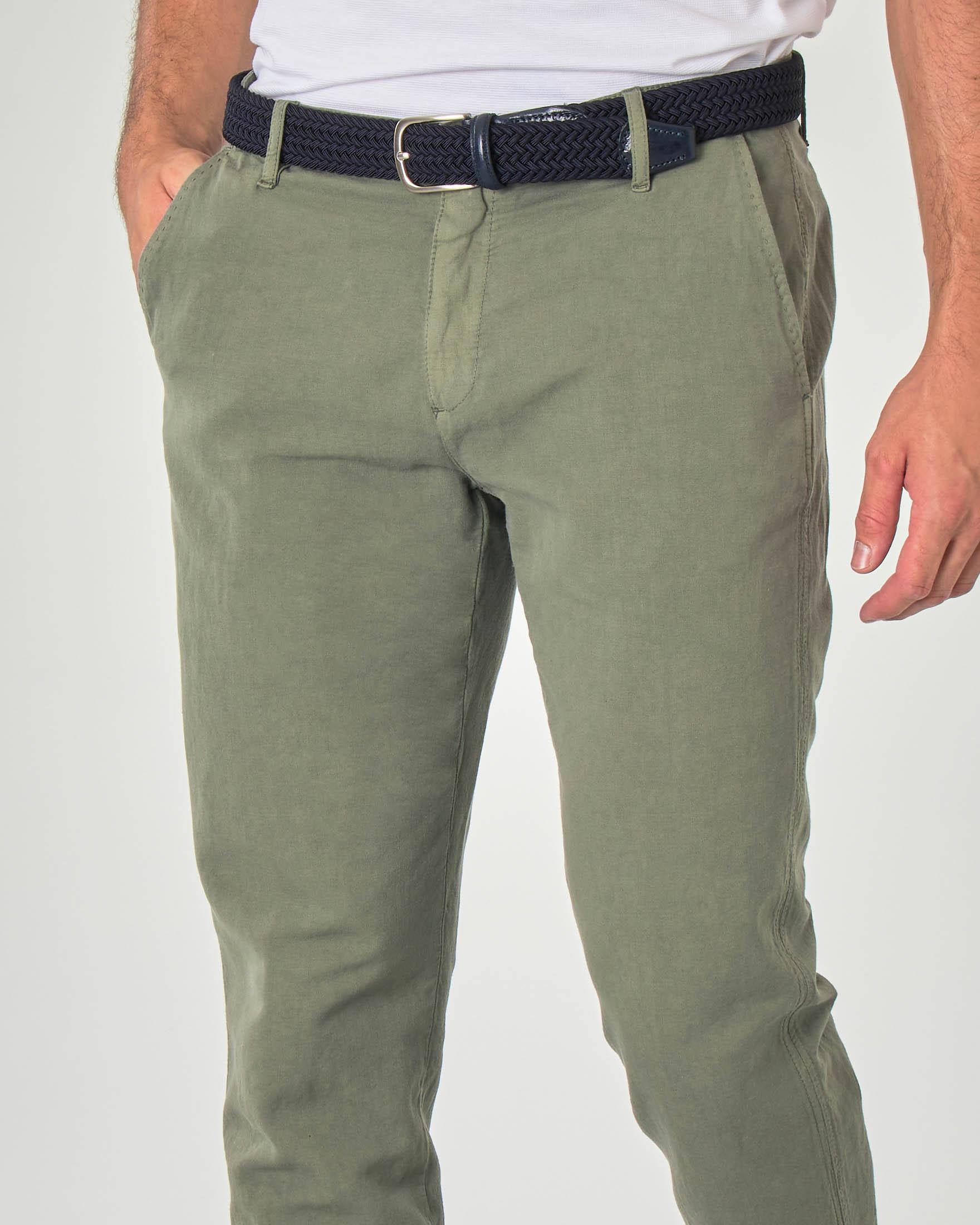 Calze Militari In Misto Cotone - 3 Paia, Verde Oliva, Taglia Unica UK 6-11