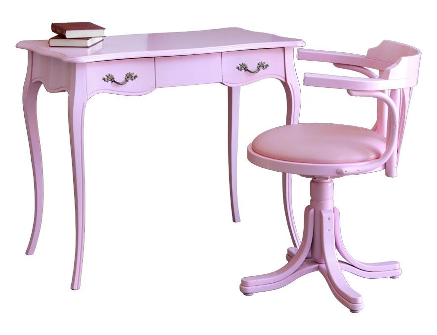 Pink desk with chair FerrettoHome Ferrettohome by Arteferretto