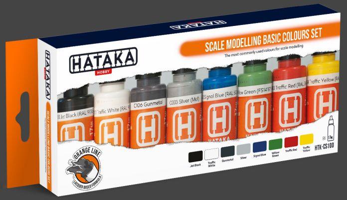 Scale Modelling Basic Colours set