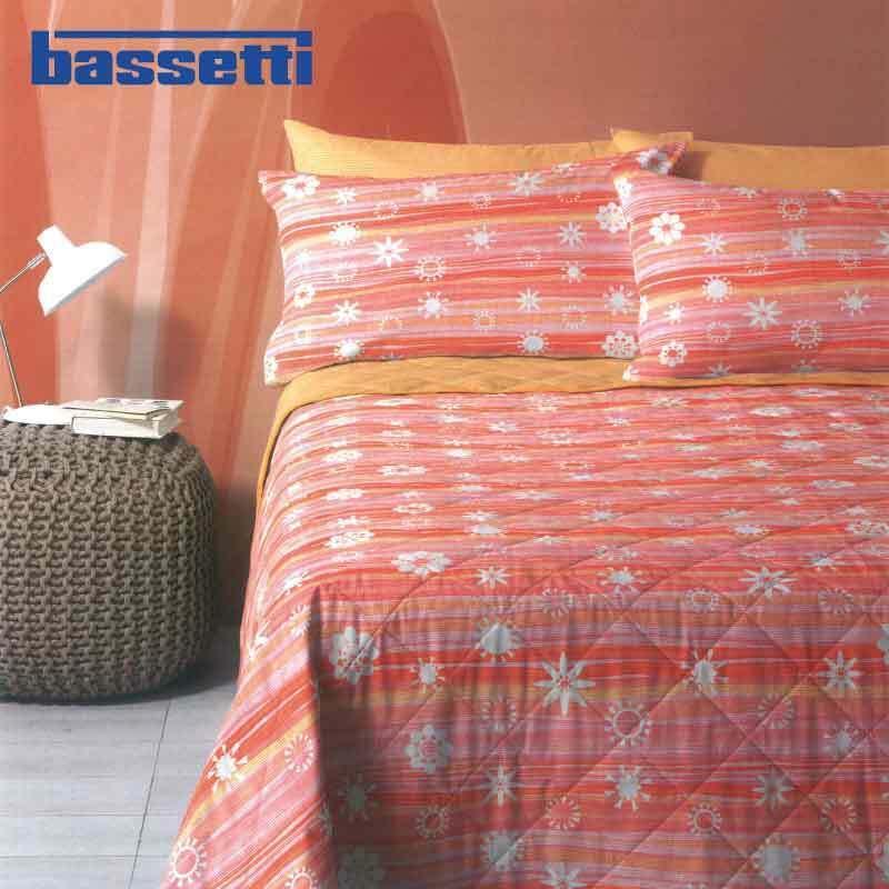 Compra Bassetti Set Lenzuola Con Doppie Federe St Monica Arancione