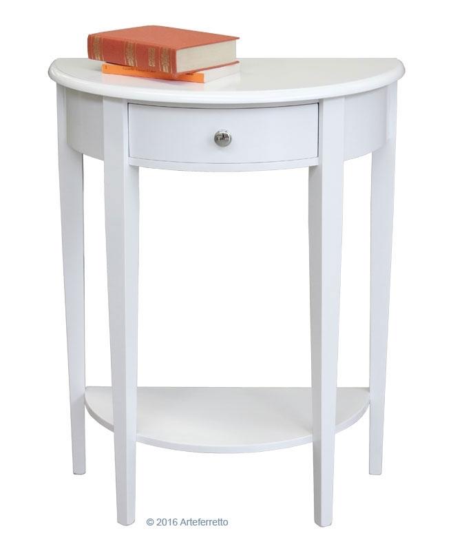 Konsolentisch halbrund