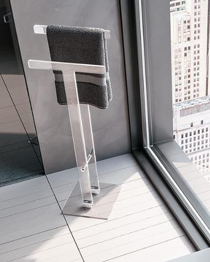 Piantana lavabo in plexiglass S077