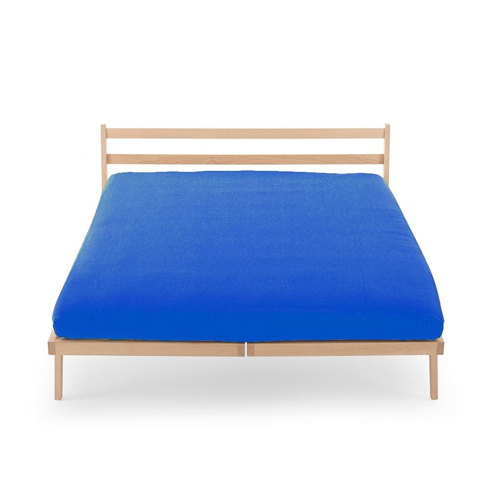 Lenzuolo inferiore matrimoniale con angoli matrimoniali Tinta unita HAPPIDEA