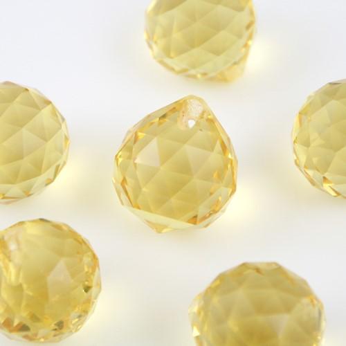 Perline A Sfera Con Sfaccettature Rotonde Perline Distanziatrici Allentate In Vetro Di Cristallo For La Creazione - Foto 2