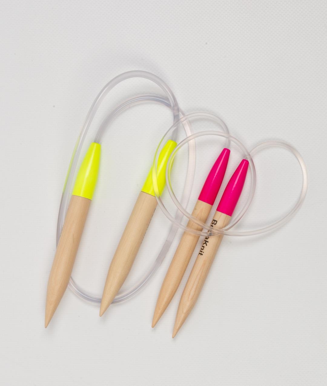 Ferri Da Maglia In Faggio Giganti In Legno Bettaknit