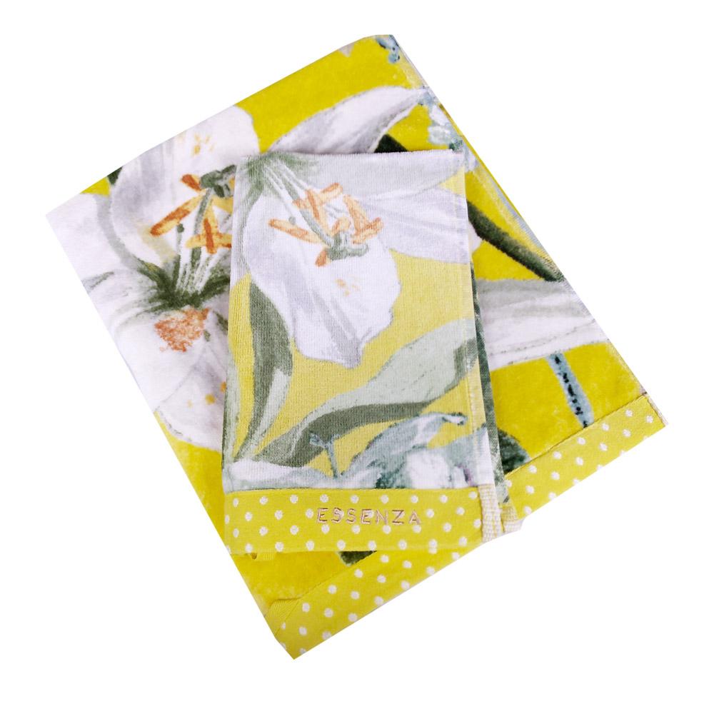 Yellow discount guest towels