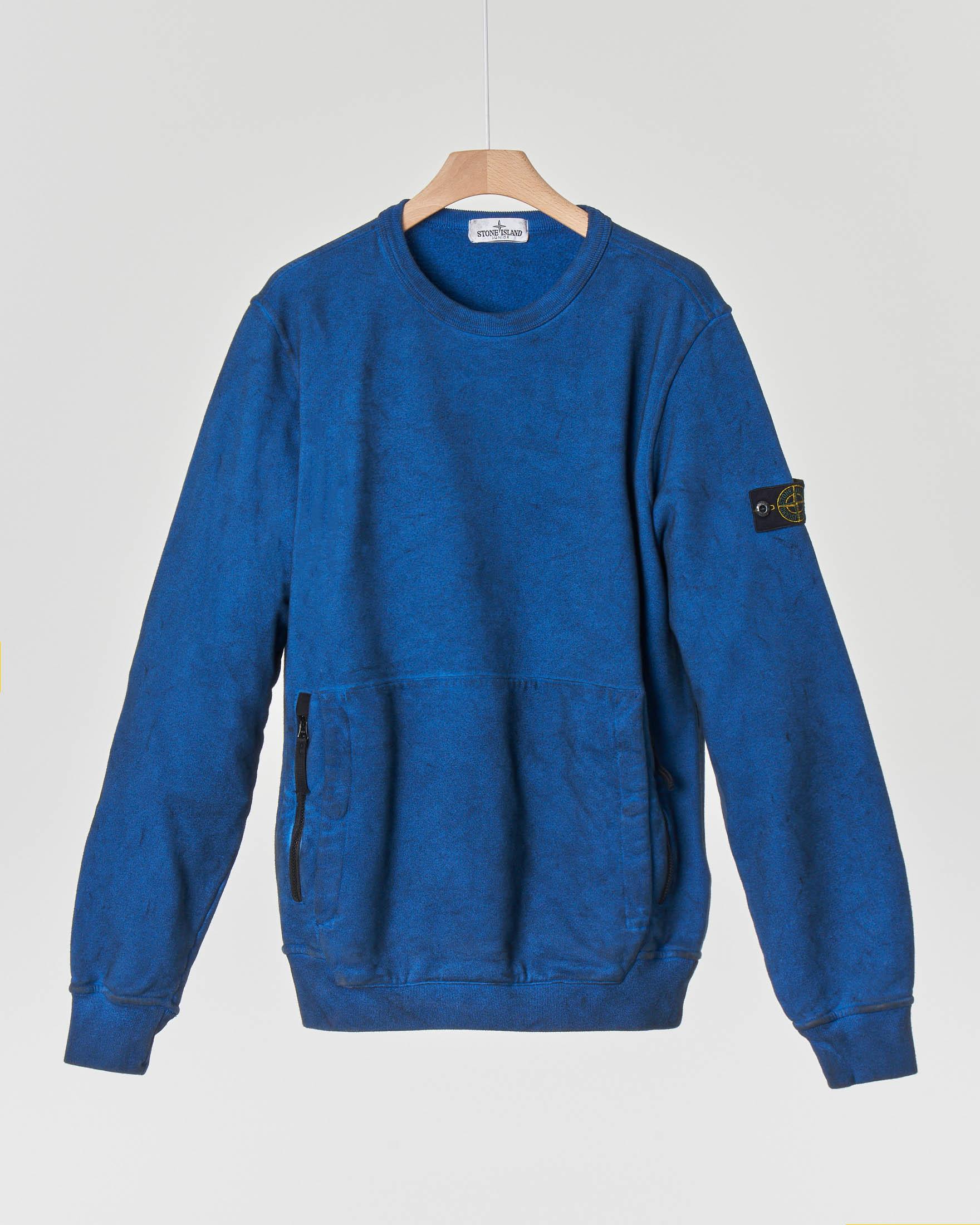 Stone island cheap felpa blu