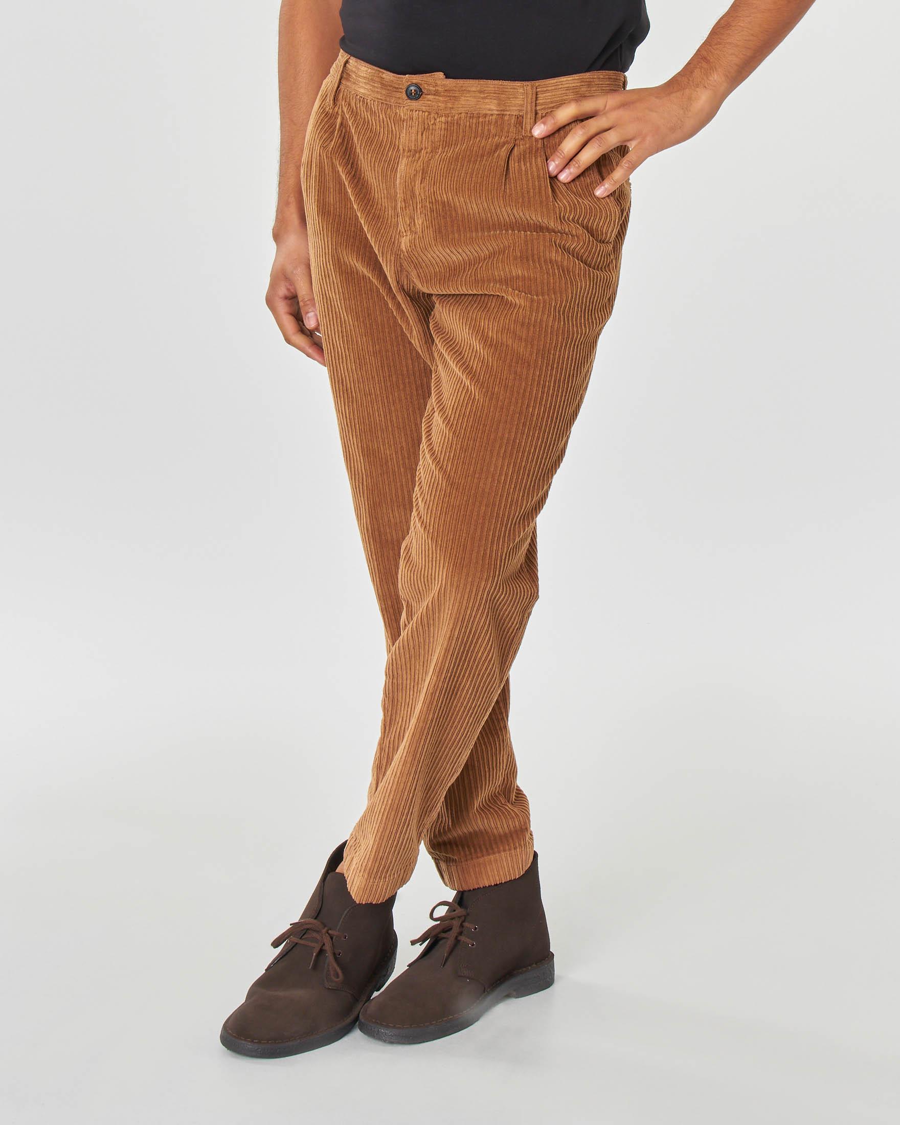 pantaloni velluto uomo